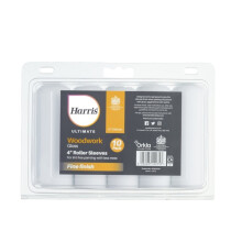 Harris Ultimate Gloss Roller Sleeves 4 Inch Pack of 10