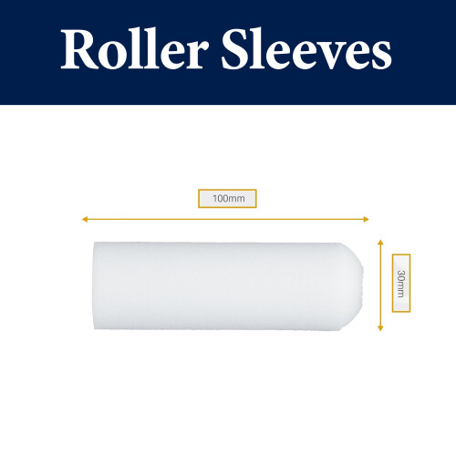 Harris Harris Ultimate Gloss Roller Sleeves 4 Inch Pack of 10 2