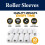 Harris Harris Ultimate Gloss Roller Sleeves 4 Inch Pack of 10 9