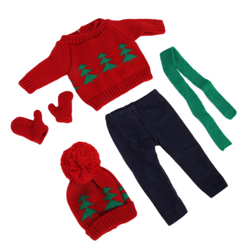 Weihnachtskleidung Puppe 18 Zoll Pullover Set 1