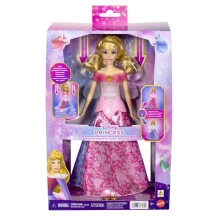 Puppenmodell - Disney - Aurora und ihr leuchtendes Zauberkleid - Farbwechsel - Ab 3 Jahren