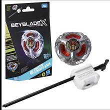Beyblade X Starter Pack Shatter Horus 9-65GB BX Infinity, endurance type spinning top with launcher, competition spinning tops, for ages 8 and up.