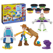 Play Doh Toy Story Weltraumkreationen, Set mit Knetmasse, kreative Freizeitbeschäftigungen, Disney Spielzeug für Kinder, ab 4 Jahren