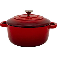 Cocotte - GEMÜTLICH & MODERN - Fontestic Mini - Font - Rot - Für alle Herdarten