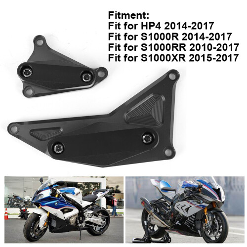 Motorabdeckung Alu Schwarz Schutz