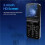I15 PRO Flip Phone Dual SIM Card GSM Gravação Automática de Chamadas Tela de 2,4 Polegadas Celulares Dobráveis Tipo C Preto 3