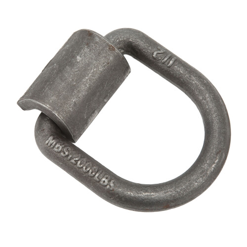 Schweißbarer D-Ring 1/2 Zoll mit Clip