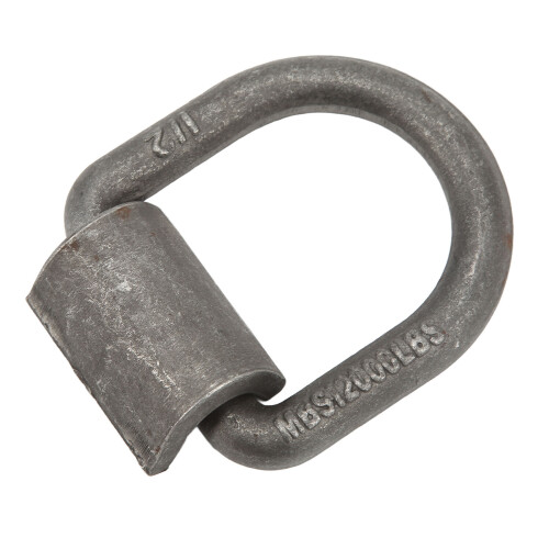 Anschweißanker D-Ring 1/2in geschmiedet