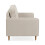Henrietta Beige Upholstered 2 Seater Sofa 3