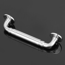 Edelstahl Schranktürgriff 13,6cm mit Sockel