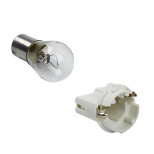 Rear Stop Lamp Bulb and Socket Kit 63218355883 63217160790 for E30 E34 E61 E32 E38 E71 E72 Accessories
