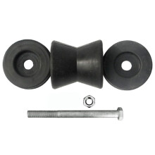 Boat Bow Trailer Roller Shockproof Boat Bow Card Slot for Yacht Trailer Moto Boat Accessories Black