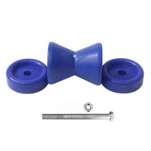 Rullo di Prua per Rimorchio per Barca, Antiurto, con Fessura per Scheda di Prua per Rimorchio per Yacht, Motoscafo, Accessori per Barche, Blu