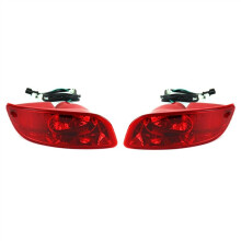 Car Rear Bumper Reflector Brake Light Warning Lamp 92408-2B010 92409-2B010 for Santa Fe (cm) 2007 2008 2009