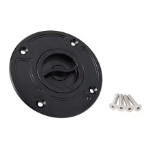 Keyless Gas Fuel Tank Cap Cover Kit for GSXR1300 Hayabusa (1999-2007) & Bandit 1200 GSF1200 (2001-2004)