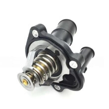 Engine Coolant Thermostat Assembly LR027158 LR027102 JDE28211 JDE28115 for Freelander 2 Evoque