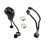 Universal Electronic Display Gear Shift Knob Handball Shift Lever for  B8  7 MQB  Car Accessories 1