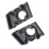 1Pair 8V3919268F 8V3919267F Front Radiator Grille Parking Sensor Bracket Support for  A3 S3 8V 2017-2020 2