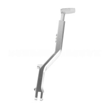 Motorcycle Aluminum Alloy Adjustable Kickstand for Light Bee X/S for Talaria Sting Electric Dirt Bikes Silver