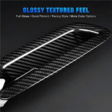 Carbon Fiber Exterior Door Handle Cover Trim Decoration for Charger 2024-2026 Accessories