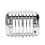 Chrome Voltage Regulator Rectifier Guard for  Softail 2001-2017 Standard Deluxe FLSTN 4