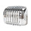 Chrome Voltage Regulator Rectifier Guard for  Softail 2001-2017 Standard Deluxe FLSTN 5
