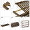Faltbares Bambus Schuhregal 4 Etagen 70cm 2