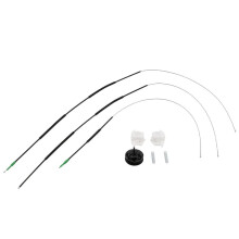 Reparatieset voor Raammechanisme Rechtsvoor voor Megane II 2/3 Coupé 2002-2009 Auto-Onderdelen