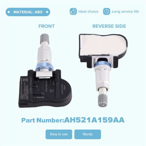 4st. Bil TPMS Däcktryckövervakningssensor AH521A159AA för   L322  4 Evoque L538 2