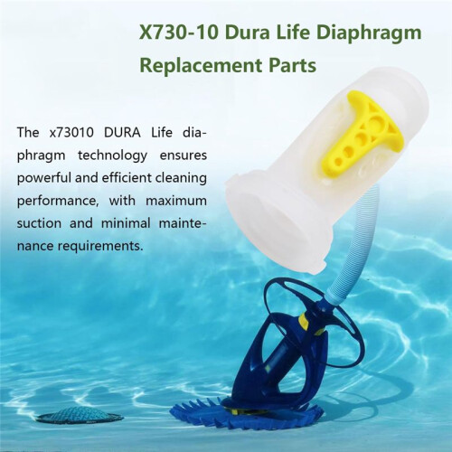 Pool Cleaner Diaphragm X73010 Pool Accessory Diaphragm Replacement Easy to Install Diaphragm 2