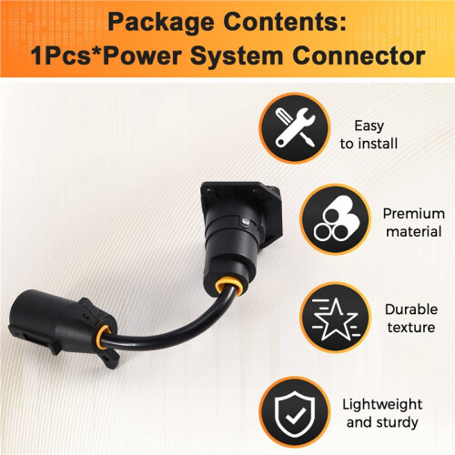 Power System Connector Suitable for RVs, Trailers, Yachts 1