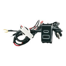 12V/24V Dual USB QC3.0 Charging Adapter for Sylphy X-Trail Patrol Y62