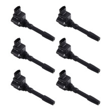 6 Pezzi Bobine di Accensione 288233 per GHIBLI III (M157) 3.0 3.0S 2013- LEVANTE SUV (M161) 3.0 Q4 77430002 000288233