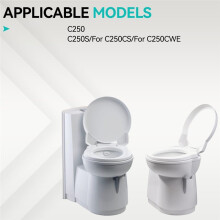 For Thetford SC250 C250 Flushing Reed  Board Cassette Toilet Waste Level Caravan Motorhome 50713 50709 Accessories