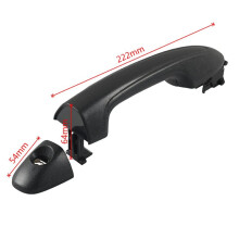 Manípulos de Porta Externa 4PCS 69217-0K430 69217-0K440 69210-0K210 para Hilux Revo 2015-2019 para Fortuner 2015-2019