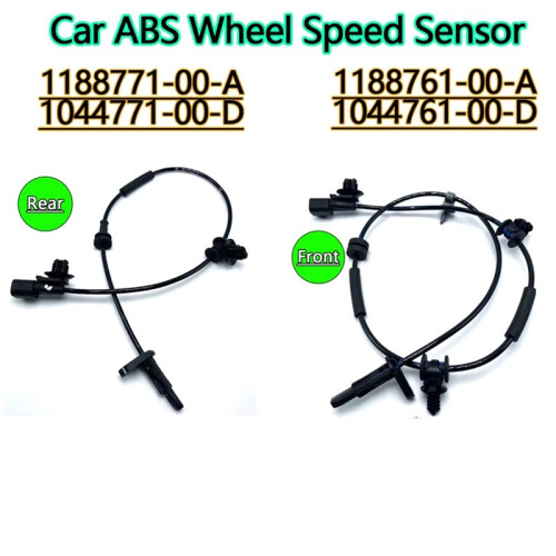 Sensor de Velocidade da Roda ABS para  Model 3 Y 1188761-00-A 1044761-00-D Dianteiro 1