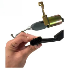 6735-81-9140 Fuel Shut Off Solenoid 24V for  PC200-6 PC210-6 PC220 PC240-6 PC250 Excavator 6731-81-9160 3931196