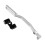 Extensor de Chave Universal Prata de 1/2 Polegada para Uso Doméstico, Extensor de Chave de Torque Ajustável 1