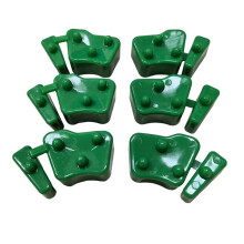 6Pcs Green Cush Drive Dampener Kit for Touring Electra Glide Road King Tri Glide 008-25 Motorcycle