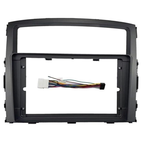 Rádio de Carro GPS MP5 para Android de 9 Polegadas Painel Frontal para  Pajero 4 V80 V90 V93 V97