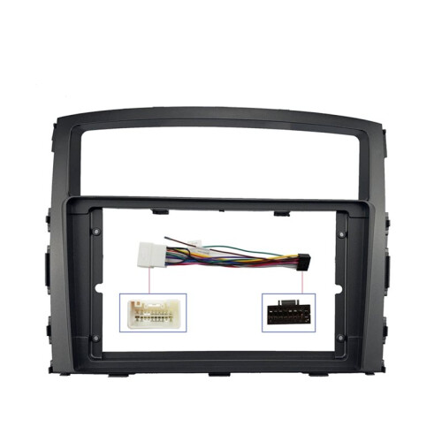 Rádio de Carro GPS MP5 para Android de 9 Polegadas Painel Frontal para  Pajero 4 V80 V90 V93 V97 2