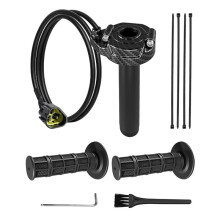 Kit Completo de Acelerador Giratorio, Conjunto Completo de Acelerador para Bicicleta Eléctrica para Yozma In10 Valtinsu Strike Shadow SX