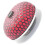 Universal 76mm Air Filter, High Flows Air Purifier, Air Filter,Filter with High Quality and Stable Performance Red 3