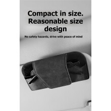 Estojo para Óculos de Carro, Suporte para Óculos de no para-, Caixa Protetora, Acessórios Universais para Carro para Armazenamento de Óculos B