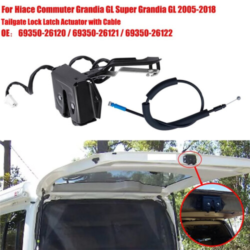 1set Tailgate Lock 6935026120 Applicable for  Hiace 2005-2014 Models 1