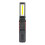 Dimmable COB LED Work Light - USB Rechargeable Flashlight with Magnetic Hook for Car Repair & Camping 4