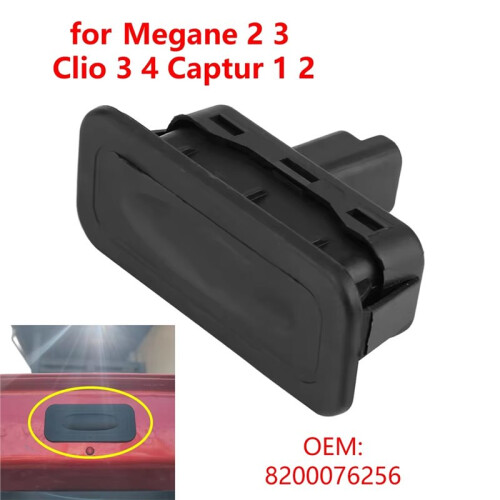 Tailgate Boot Release  8200076256 for  Clio MK3 MK4 Megane MK2 MK3 Central Lock Trunk  Accessories 1