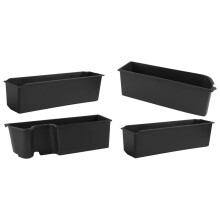 Trunk Side Storage Box Tray Organizer for Bronco 2021-2026 Rear Cargo Side Box Trunk Caddy Box Interior Accessories
