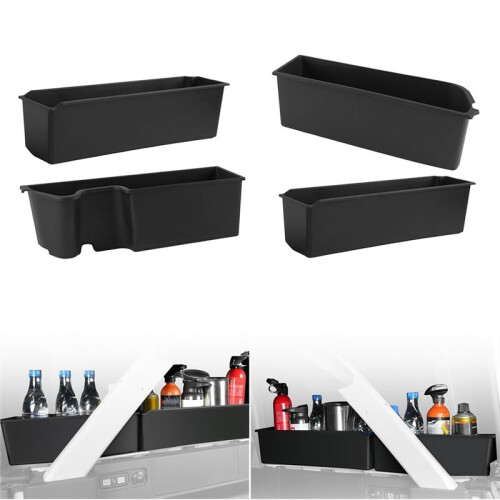 Trunk Side Storage Box Tray Organizer for  Bronco 2021-2026 Rear Cargo Side Box Trunk Caddy Box Interior Accessories 1