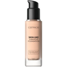 Foundation - CATRICE - Skin Like Luminous - 007N - 30 ml - Glanzende finish, langdurige houdbaarheid